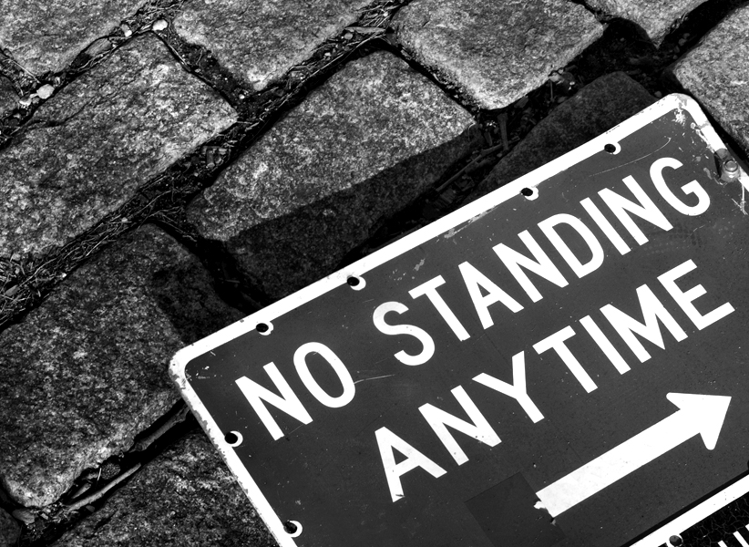 Peter Welch: No Standing